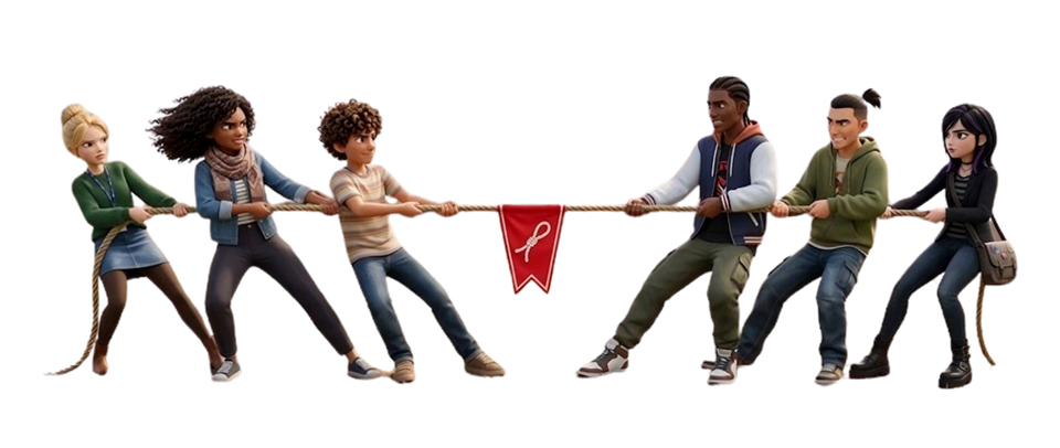 Tug of War Characters